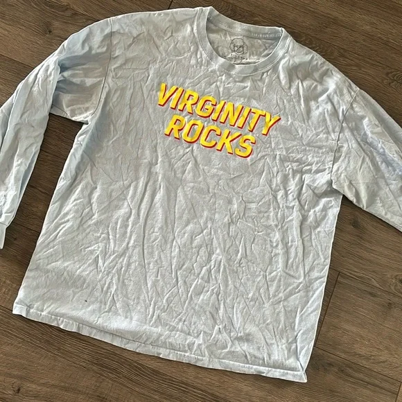 Shirts Virginity Rocks Long Sleeve Tshirt Poshmark